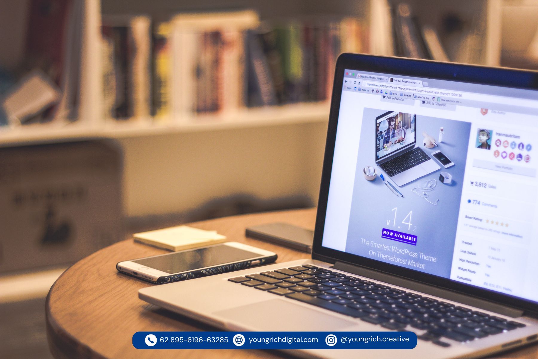 5 Contoh Design Website Minimalis dan Inspiratif - Young Rich Creative