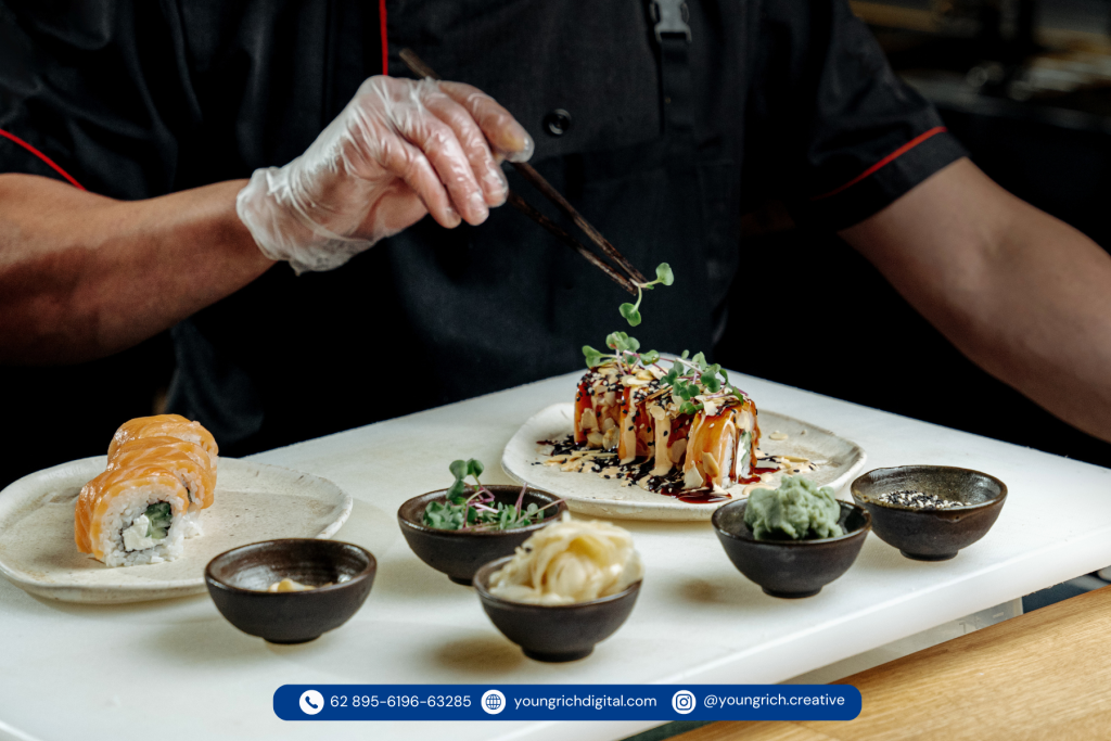 5 Contoh Tampilan Website di Brand Makanan - Young Rich Creative